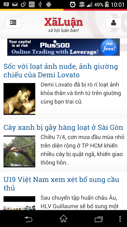XaLuan Doc Bao Moi Tin Tuc 24h應用截圖第0張