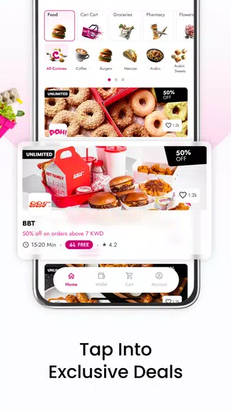 Cari: The best food delivered Ảnh chụp màn hình 2
