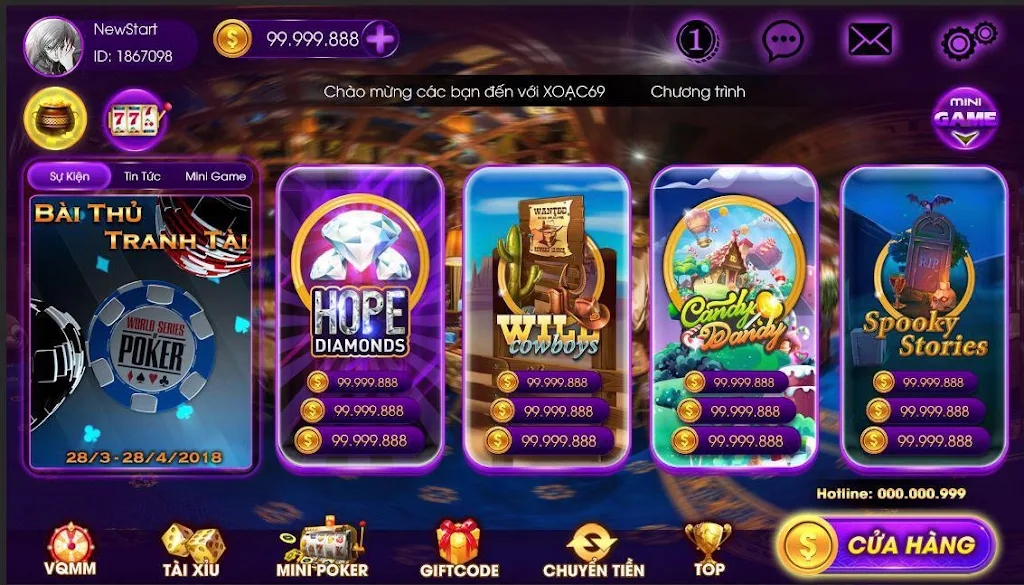 Hero - Cong game giai tri स्क्रीनशॉट 0