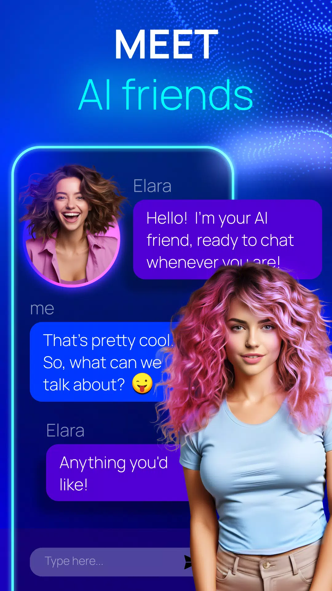 SoulPartner: Chat AI Friend Screenshot 0