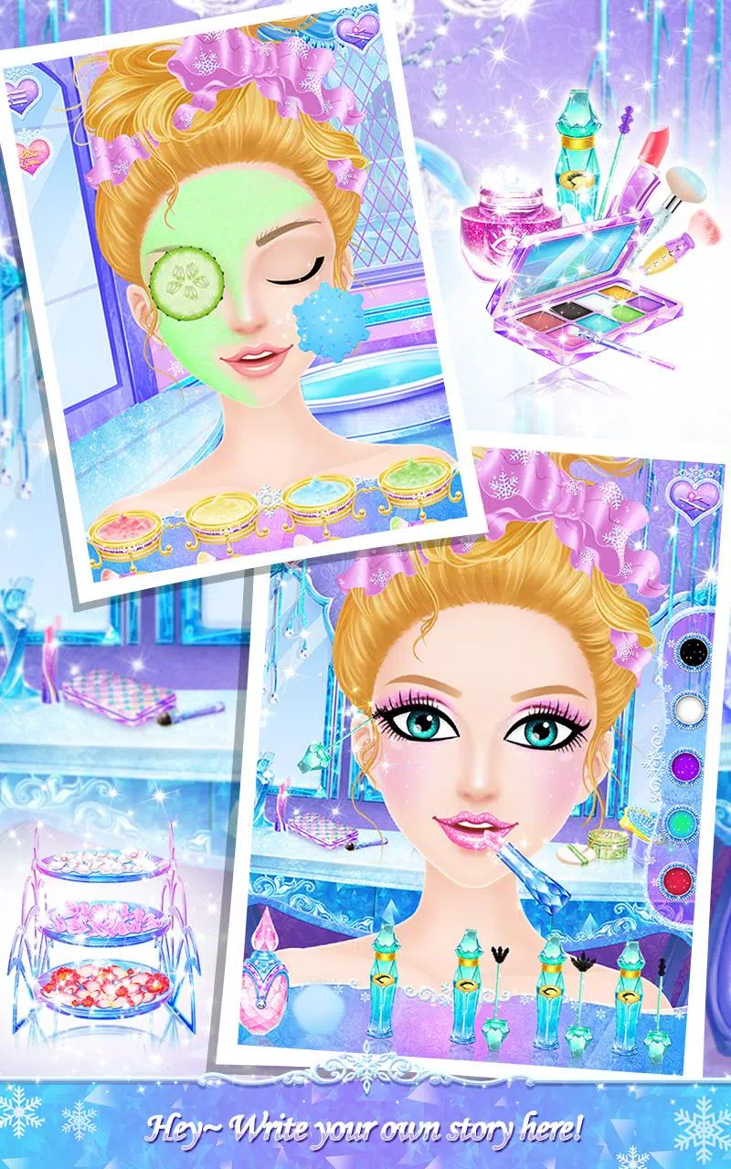 Princess Salon: Frozen Party Tangkapan skrin 2