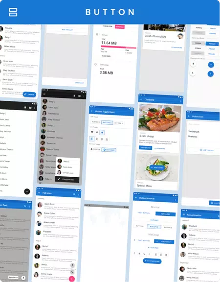 MaterialX - Material Design UI স্ক্রিনশট 1