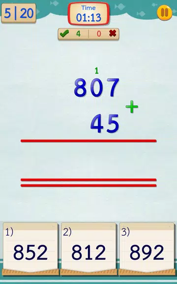 Math Fast Plus and Minus स्क्रीनशॉट 2