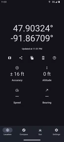 Positional GPS, Compass, Solar Captura de pantalla 3