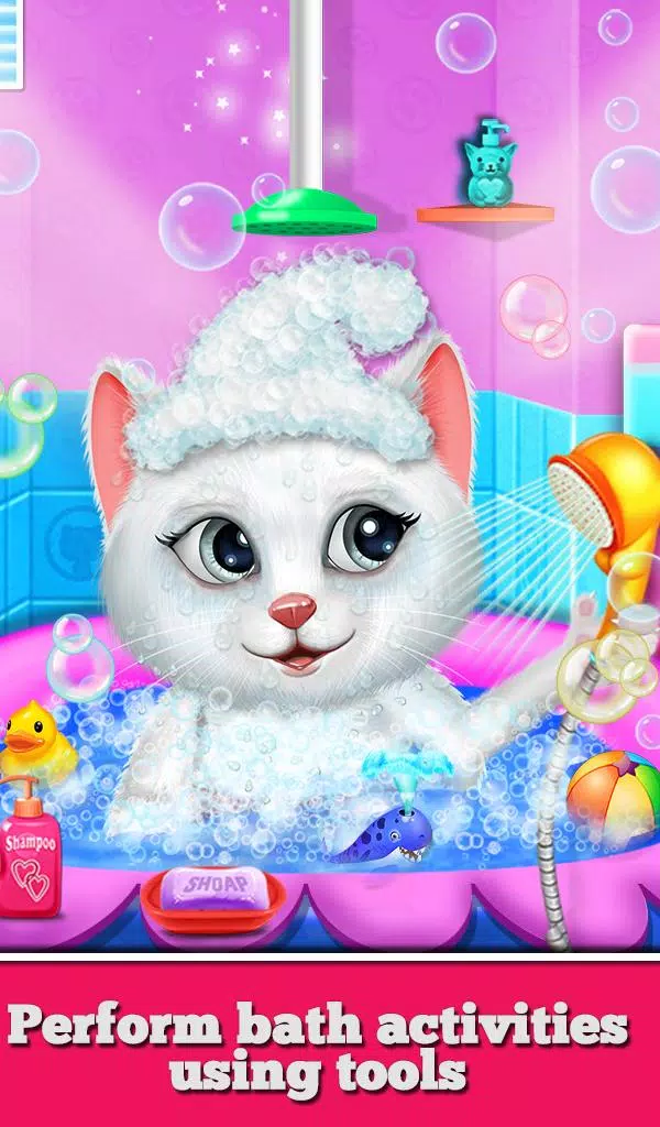 Kitty Nail Salon Daycare Cute ภาพหน้าจอ 1