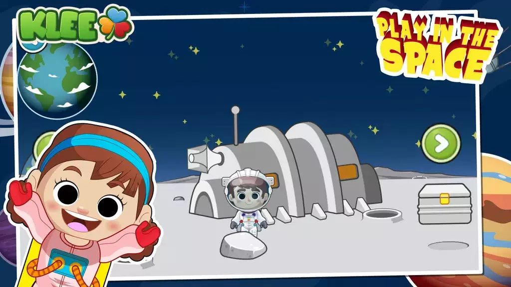 Play city SPACE Game for kids Captura de tela 0