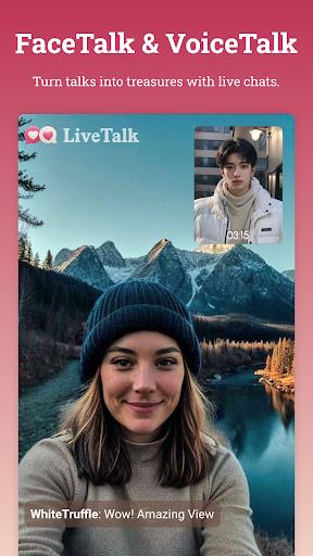 LiveTalk: Live Video Call Chat Tangkapan skrin 0