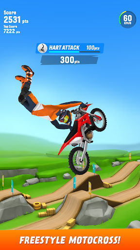 Max Air Motocross Ekran Görüntüsü 1