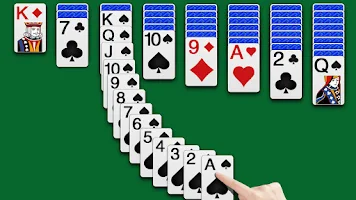 Spider Solitaire-card game ภาพหน้าจอ 1