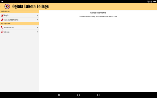 OLC mobile - Oglala Lakota Col Screenshot 3