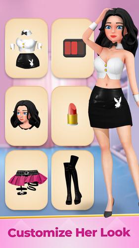 Schermata Makeover Pin: Makeup & Fashion 2