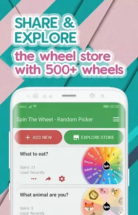 Spin The Wheel Random Picker ဖန်သားပြင်ဓာတ်ပုံ 0