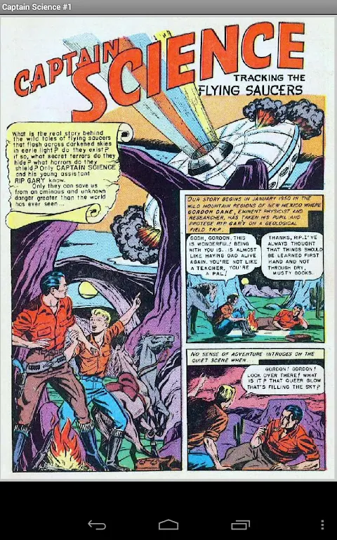 Comic: Captain Science Captura de tela 1