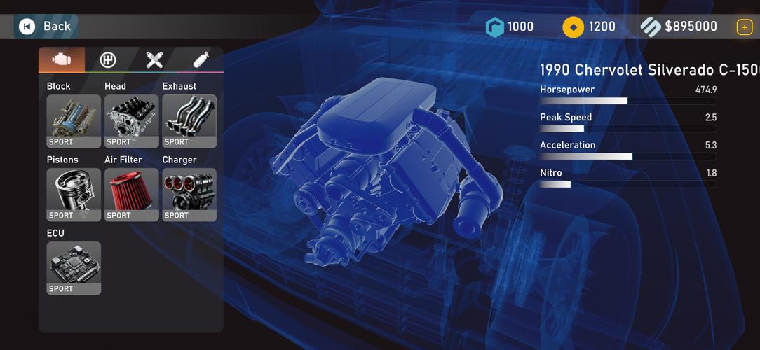 Schermata CPM Traffic Racer 2
