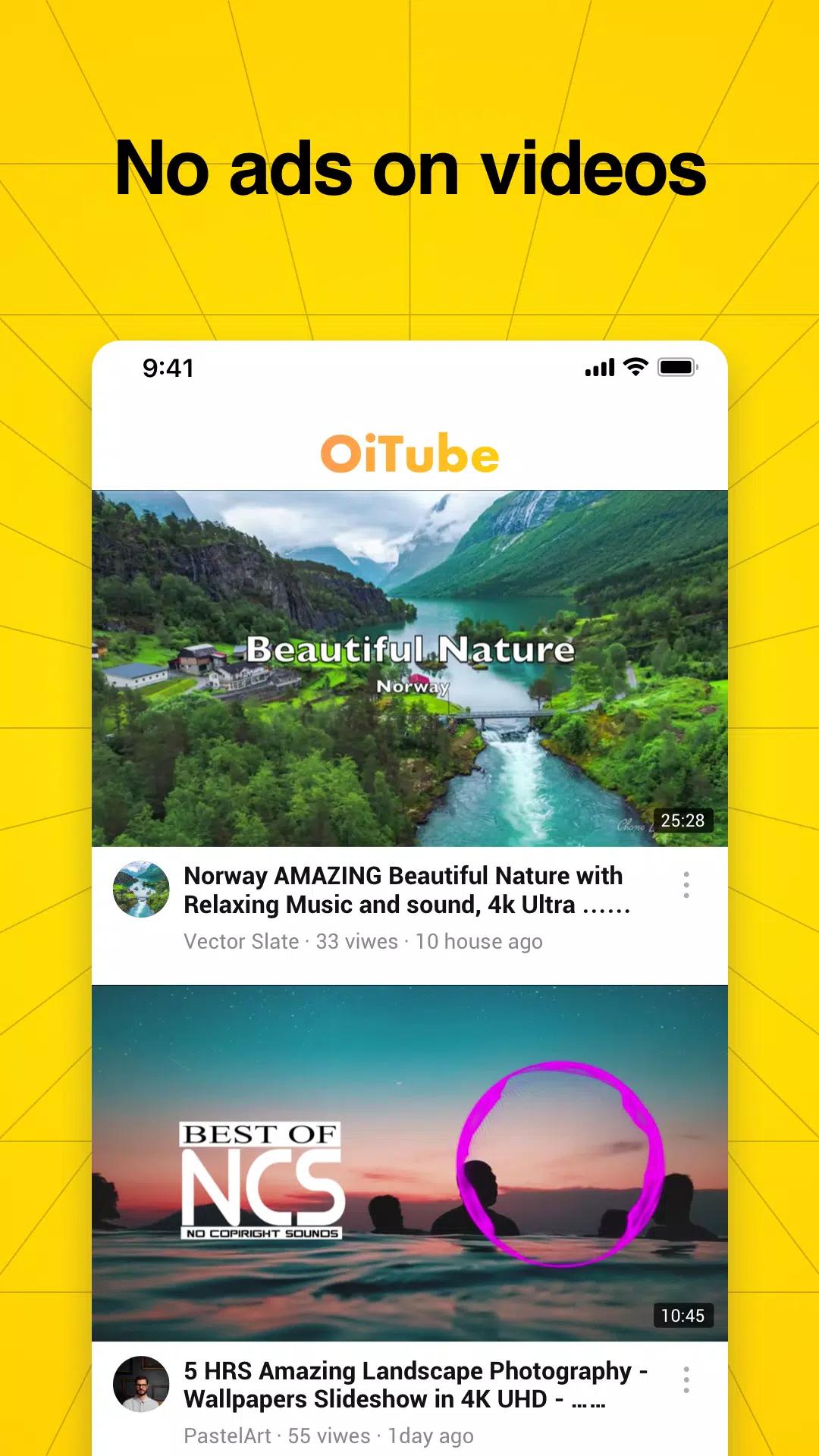 OiTube স্ক্রিনশট 0