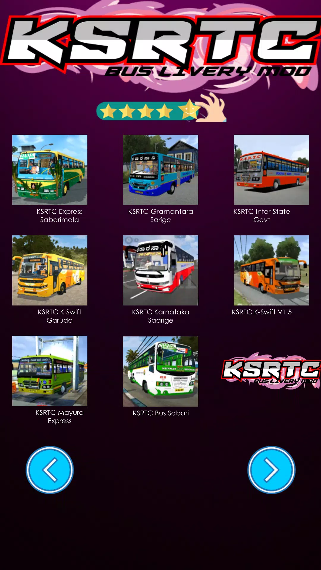 Ksrtc Bus Livery Mod Capture d'écran 2