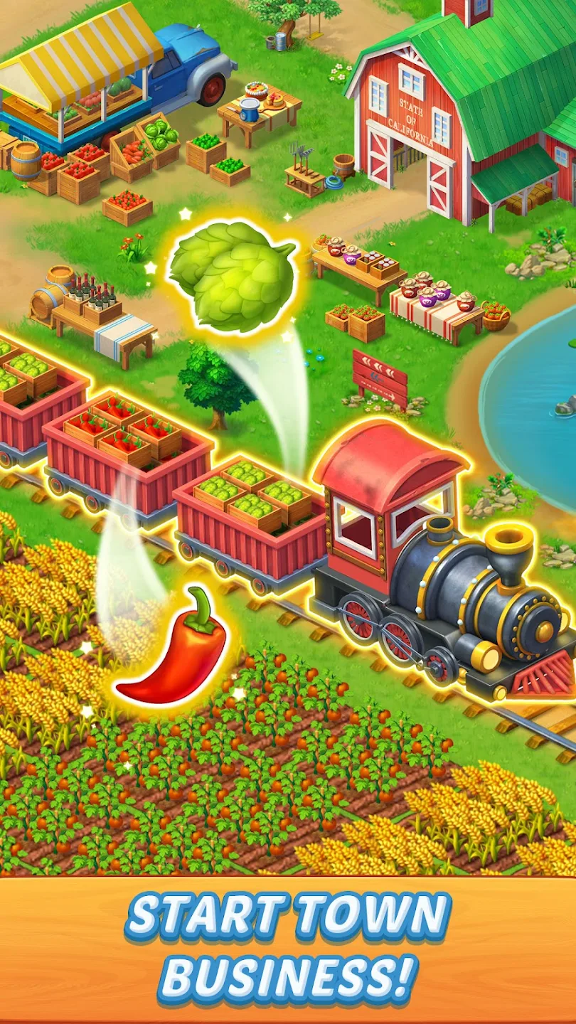 Solitaire Farm Adventure Games スクリーンショット 2