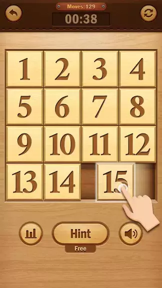 Number Puzzle - Sliding Puzzle スクリーンショット 1