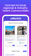 uWorkin Jobs Zrzut ekranu 1