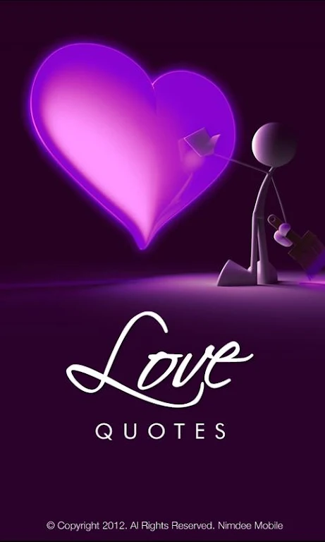 Love and Romance Quotes ဖန်သားပြင်ဓာတ်ပုံ 0