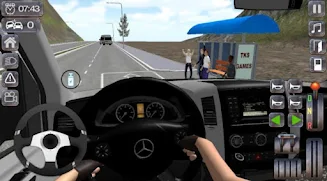 Minibus Van Passenger Game スクリーンショット 2