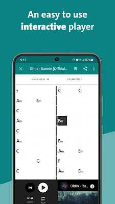 Chordify: Song Chords & Tuner Screenshot 3