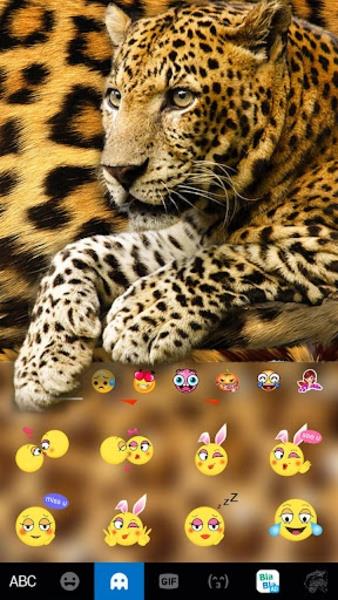 Leopard Fur ဖန်သားပြင်ဓာတ်ပုံ 1