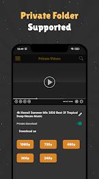 Private Video Downloader Captura de pantalla 3