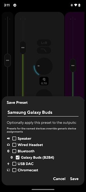 Poweramp Equalizer स्क्रीनशॉट 3