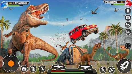 Real Dino Hunting 3D shooting應用截圖第2張