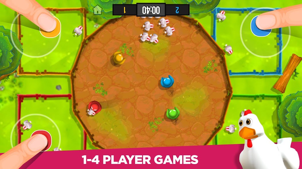 Stickman Party 2 3 4 MiniGames Mod Ảnh chụp màn hình 1