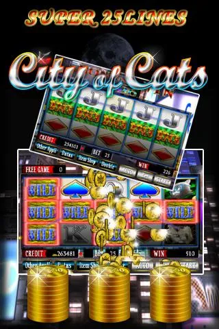 SUPER 25LINES CITY OF CATS 스크린샷 2
