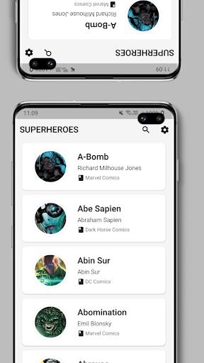 Superheroes應用截圖第1張