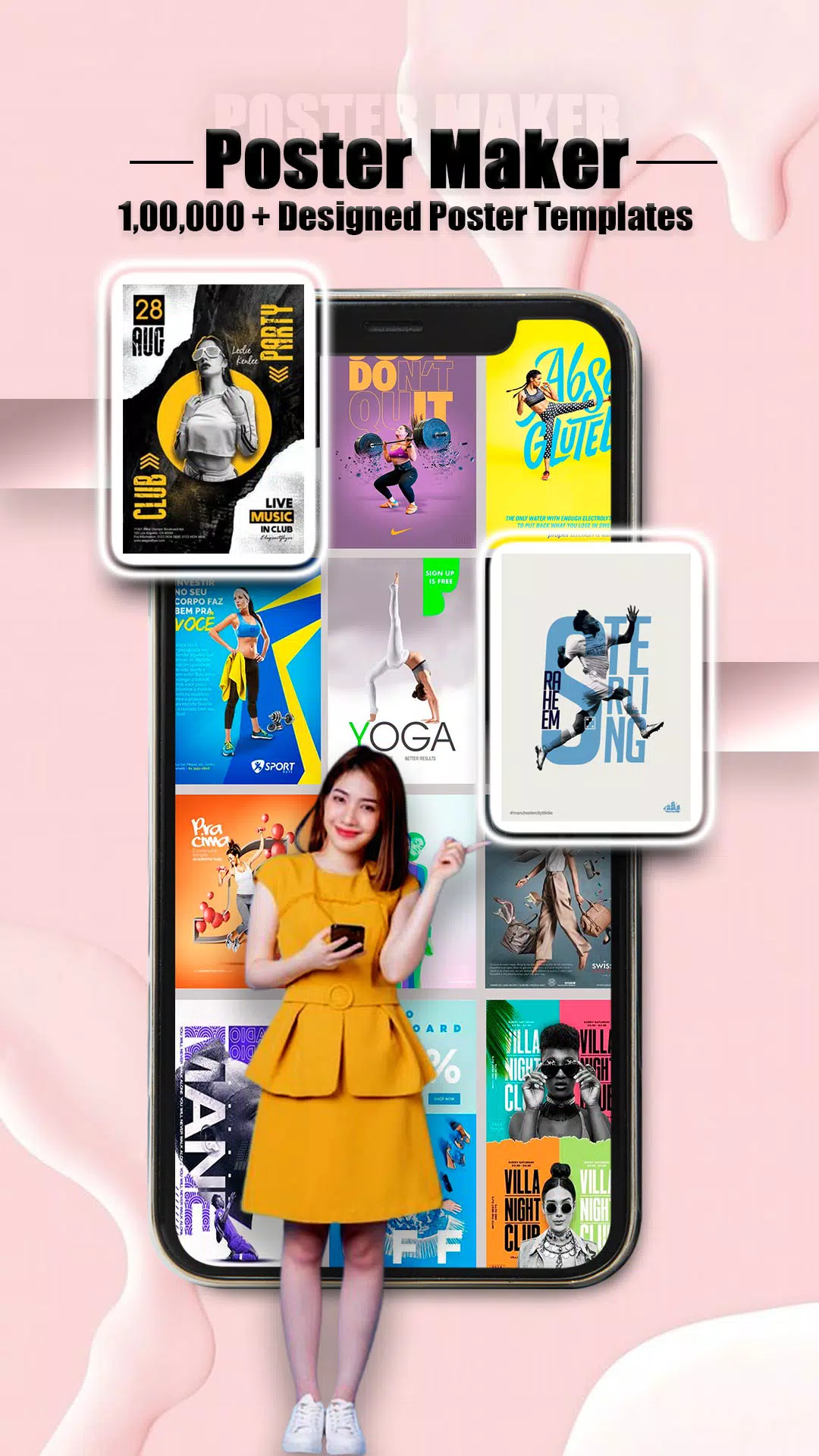 Digital Poster Maker Ảnh chụp màn hình 0