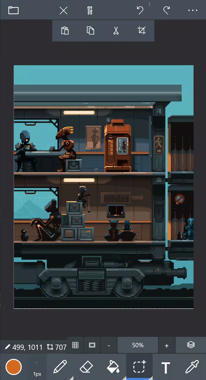 Pix2D - Pixel art studio Tangkapan skrin 1