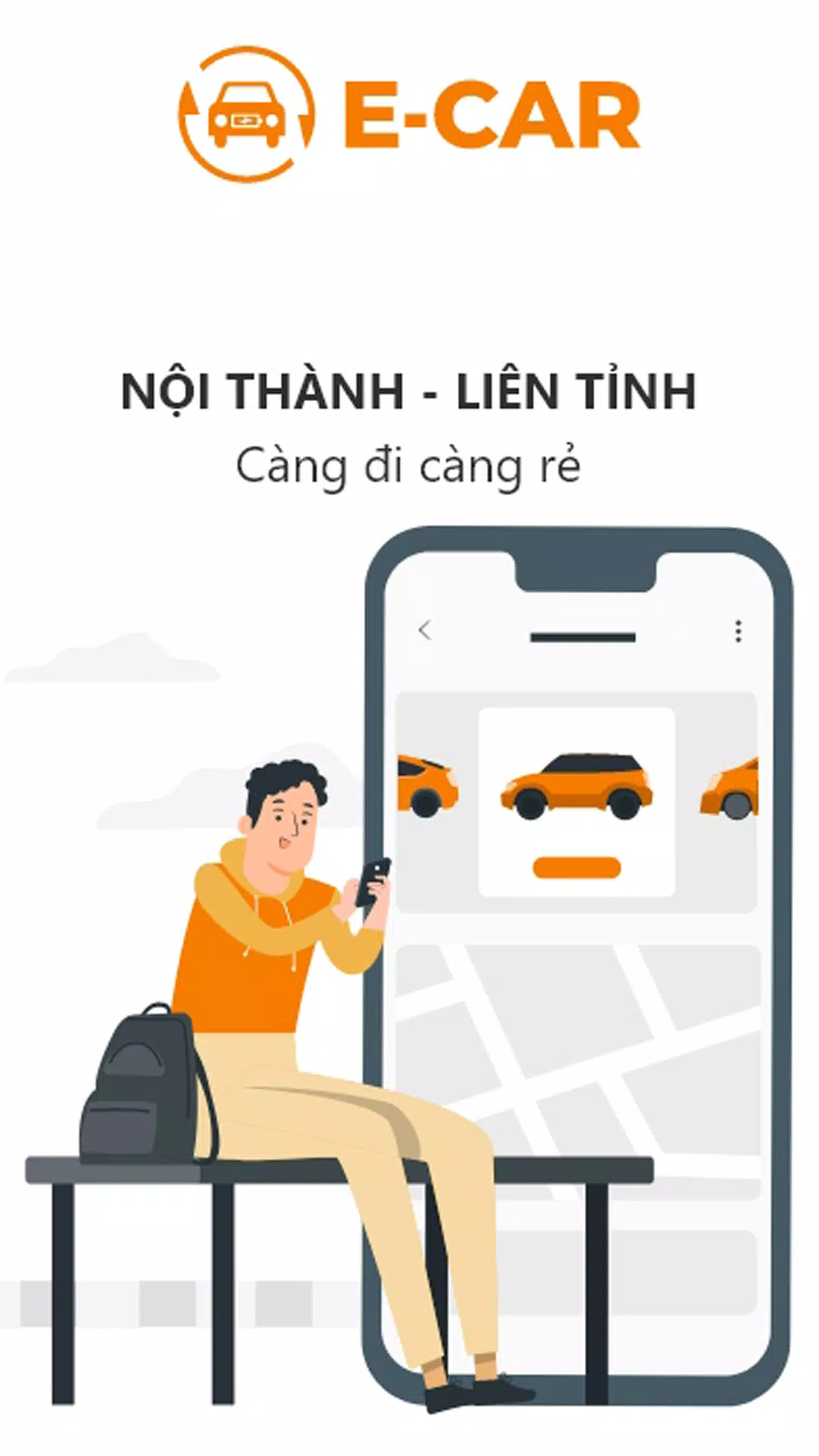 E-CAR Gọi xe ô tô điện Screenshot 2