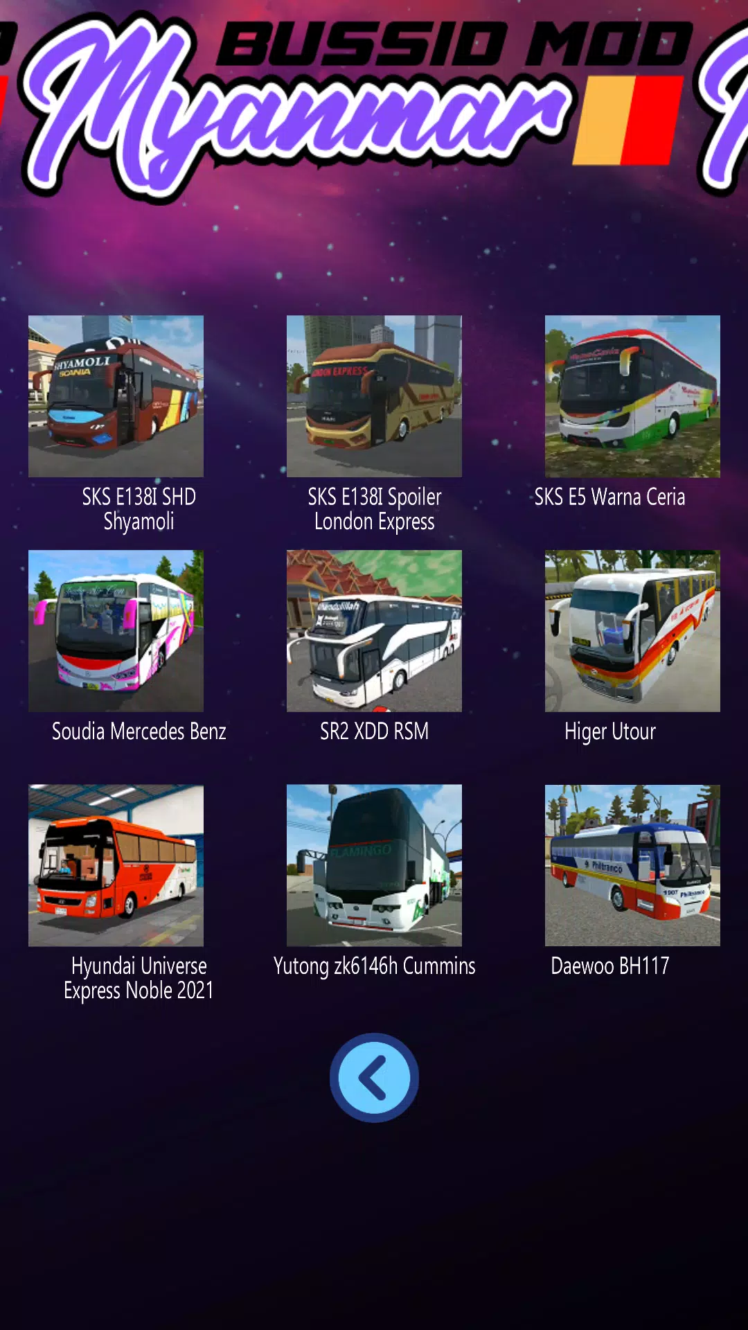 Mod Bussid Myanmar Captura de pantalla 3