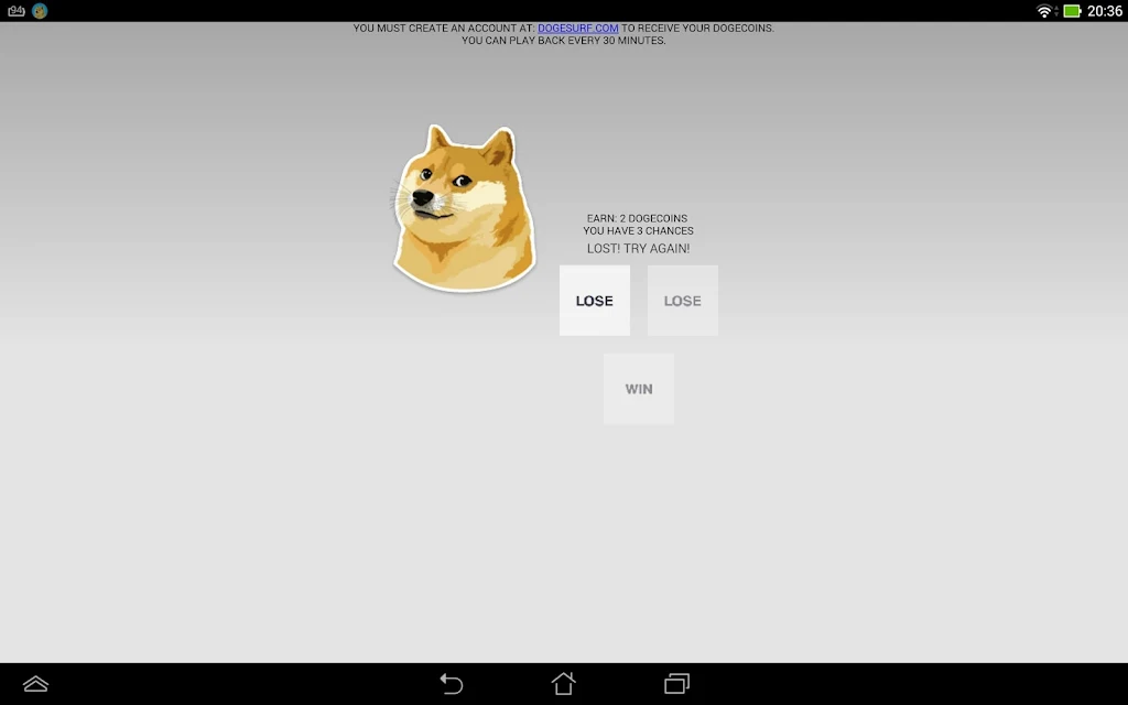 ScratchDogecoin Captura de tela 1