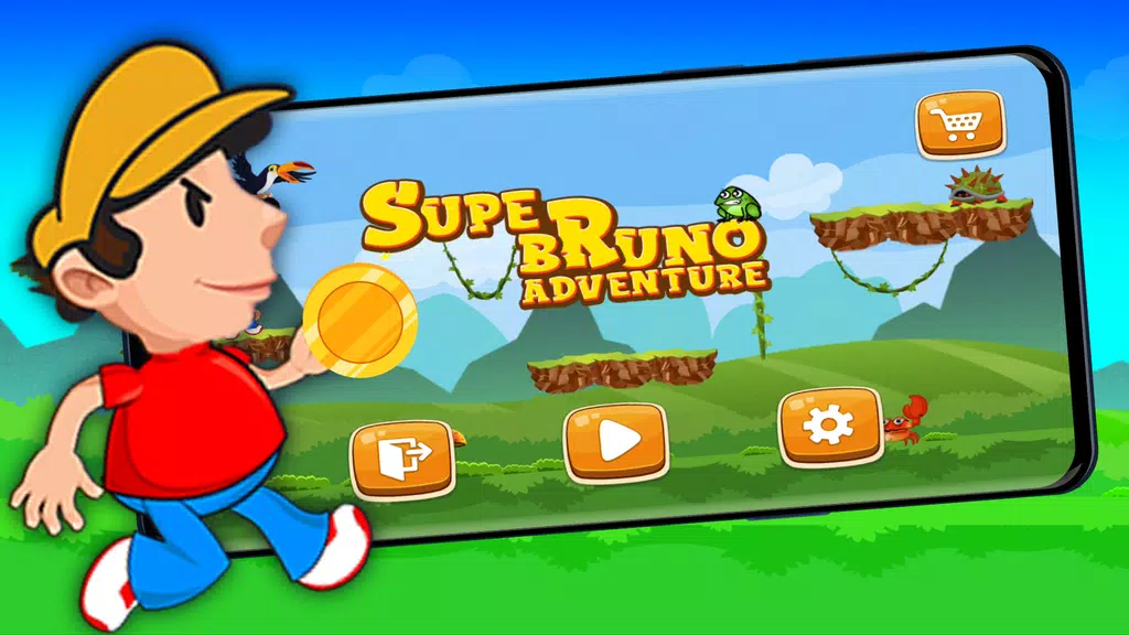 Super Bruno Adventures Schermafbeelding 0