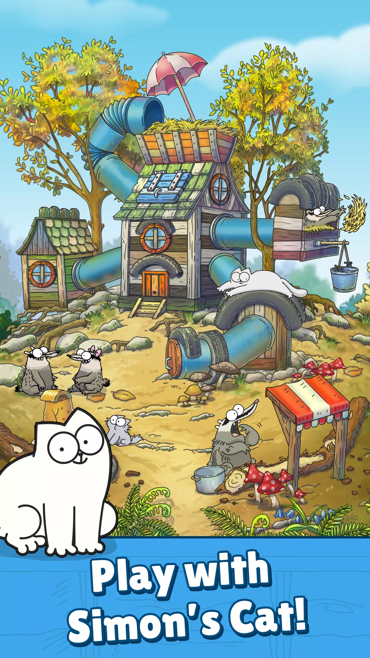 Simon's Cat Match! Ekran Görüntüsü 0