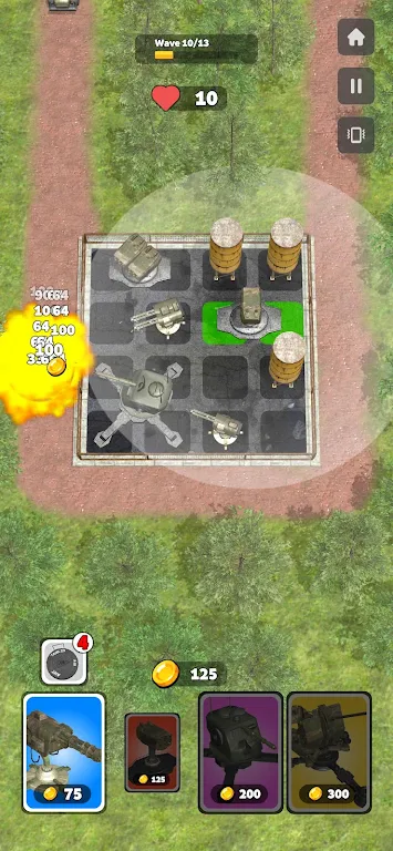 War Camp Defense ภาพหน้าจอ 0