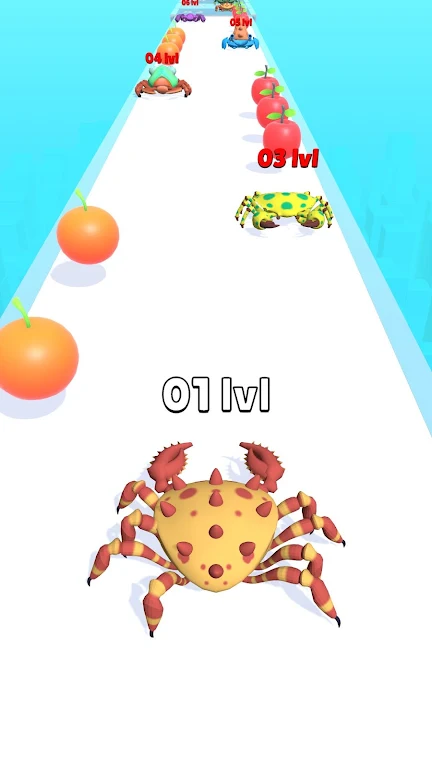 Crab Evolution Run স্ক্রিনশট 0