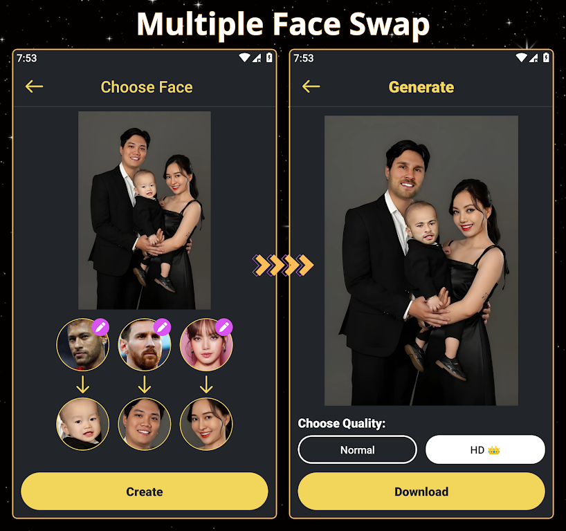 Face Over: AI Face Swap Zrzut ekranu 0