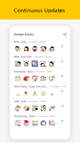 Funnyeve World - WAStickerApps Ảnh chụp màn hình 1