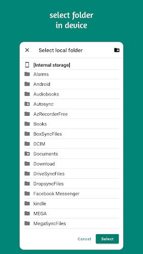 Autosync - File Sync & Backup Ảnh chụp màn hình 1