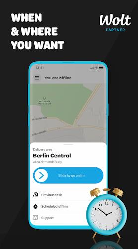 Wolt Courier Partner স্ক্রিনশট 1