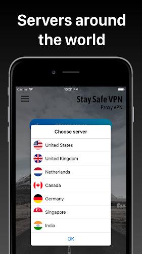 Schermata Stay Safe VPN 3