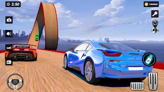 Gt Car Stunt Game 3D Car Games Ekran Görüntüsü 3