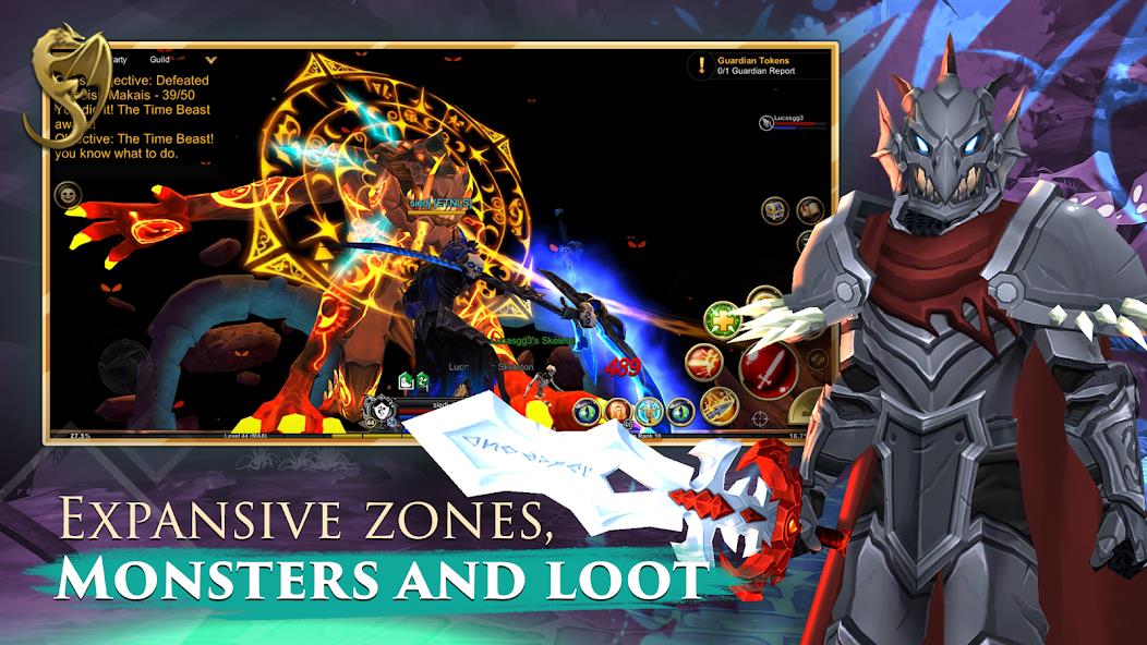 AdventureQuest 3D MMO RPG Mod Ekran Görüntüsü 2