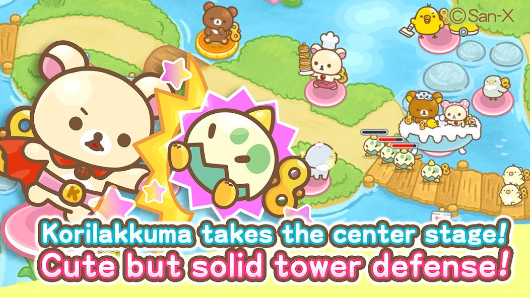 Korilakkuma Tower Defense Mod Captura de pantalla 1